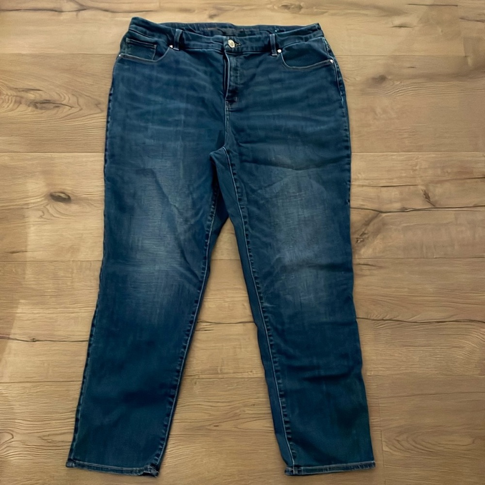 CHICO’s Girlfriend Slim Leg Ankle Jeans